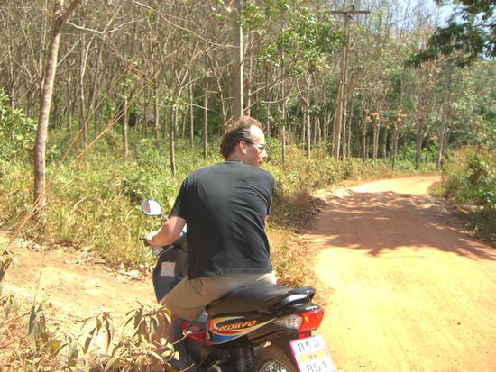 ...Teilweise Ueber solche Pisten