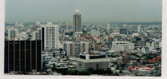 Blick über Bangkok