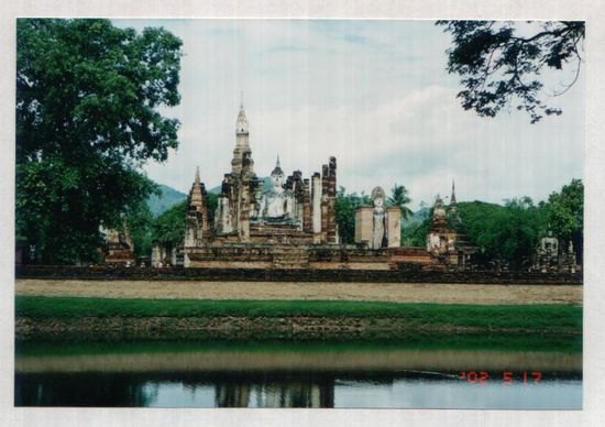 Sukhothai Unesco Weltkulturerbe und erste Haupstadt Thailands