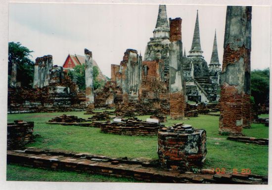 Unesco Weltkulturerbe Ayutthaya zweite Haupstadt Thailands