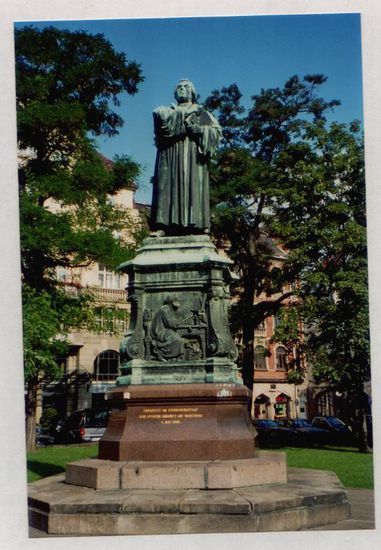 Martin Luther Denkmal in Eisenach