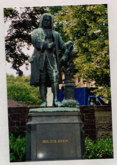 Denkmal von Johann Sebastian Bach