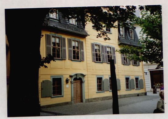 Schillers Wohnhaus Unesco Weltkulturerbe