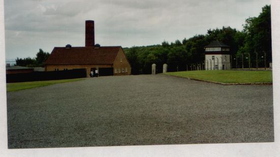 Lagergelände im KZ Buchenwald