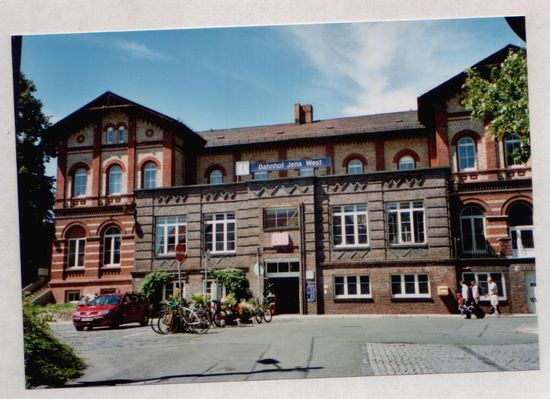 Ankunft in Jena West