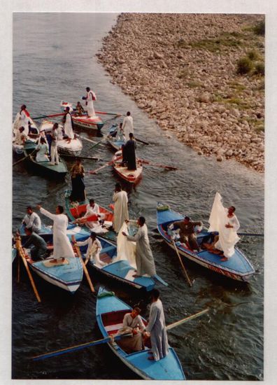 Händler auf dem Nil