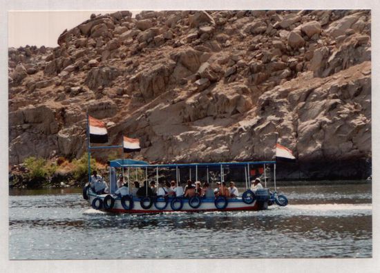 Fahrt mit dem Boot nach Philae