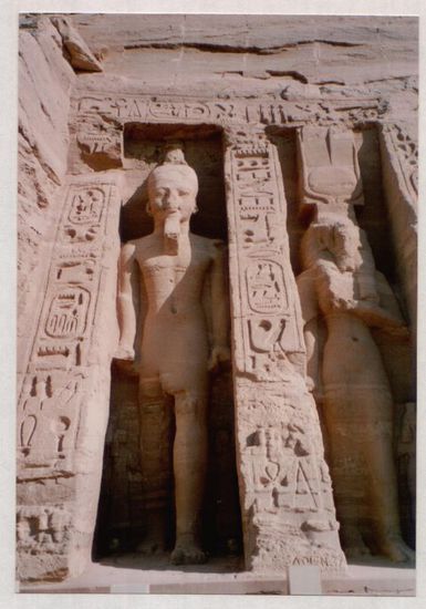 Harthor Tempel der Nefertari in Abu Simpel