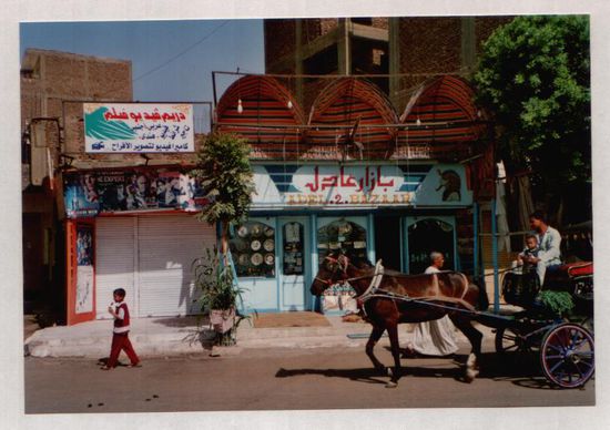 Noch schnell ein letzter Einkauf in Assuan