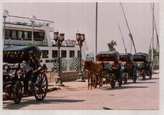 Vor der Abfahrt in Assuan