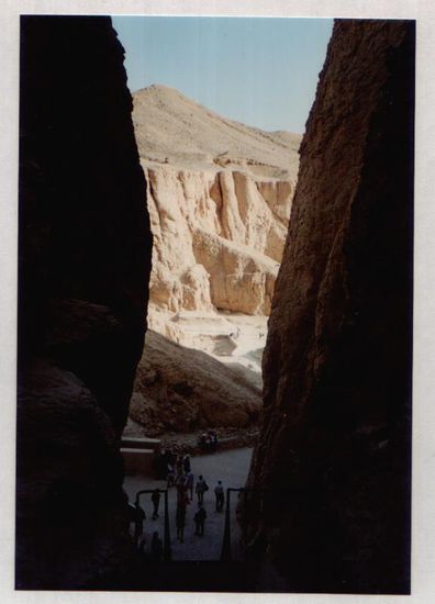 Blick ins Tal der Könige