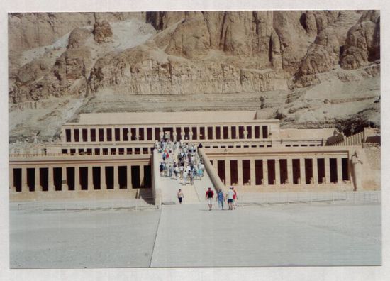 Der Terassentempel der Königin Hatshepsut
