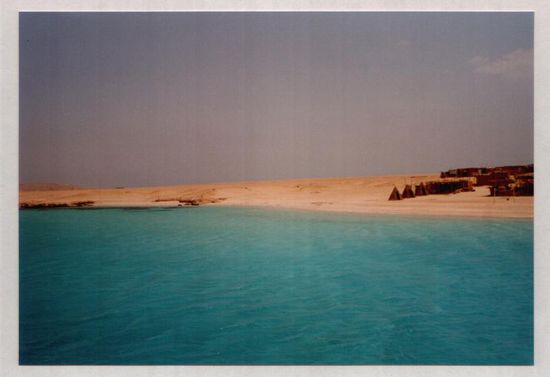 Das Rote Meer auch wenn es blau ist grins...
