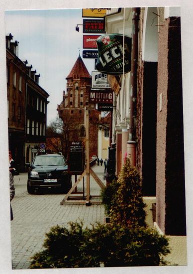 Seitenstraße in Allenstein