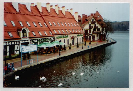 Uferpromenade in Nikolaiken