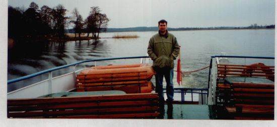 Ich auf den Masurischen Seen