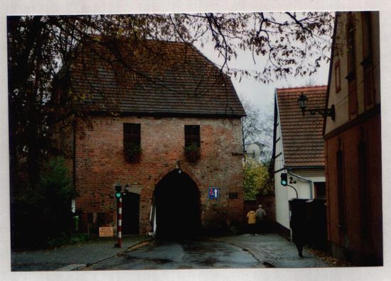 Altes Tor in Lagow