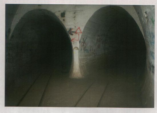 Versorgungsgänge mit Feldbahn