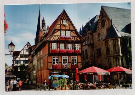 Altstadt mit Markt in Quedlinburg
Unesco Weltkulturerbe