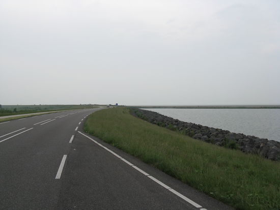 Richtung Amsterdam am Markermeer