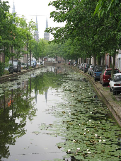 Gracht in Delft