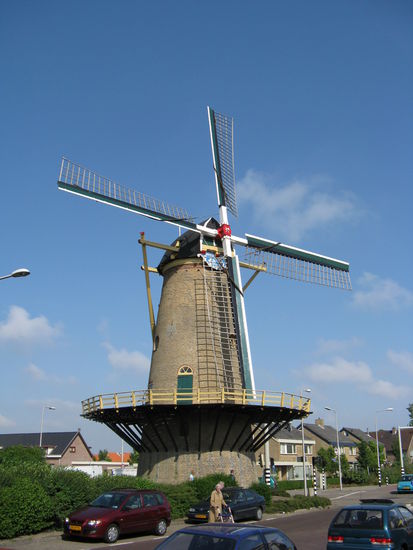 Windmühle in Monster