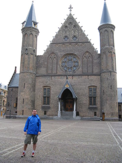 Ich im Binnenhof
