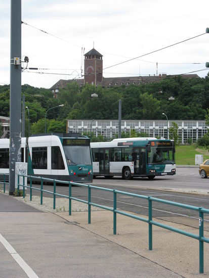 Nahverkehr am Hauptbahnhof Potsdam
