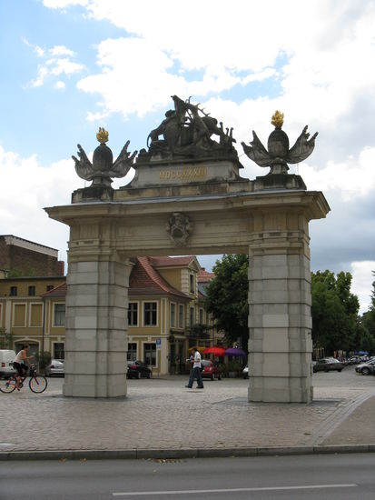 Jägertor erbaut 1733 und damit das älteste erhaltene Stadttor Potsdams