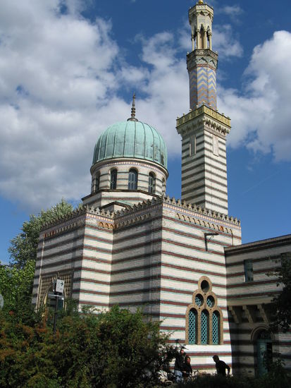 Dampfmaschinenhaus im Stil einer türkischen Moschee
