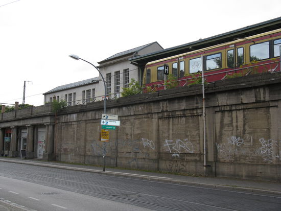 S Bahn Richtung Potsdam Hbf in Babelsberg