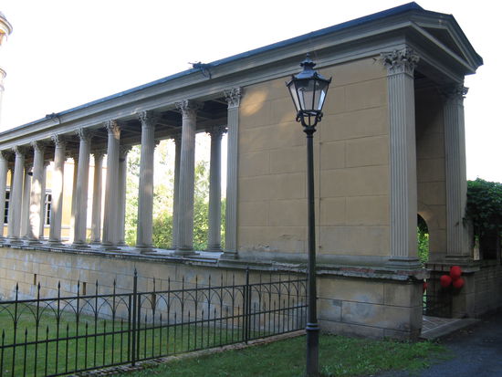 Eingang Schloß Lindstedt