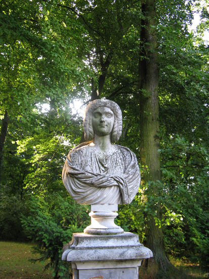 Skulptur im Park Linstedt