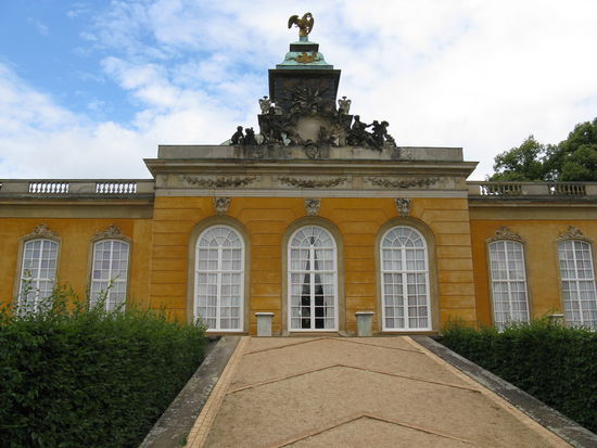 Neue Kammern erbaut 1747 nach Entwürfen von Knobelsdorff