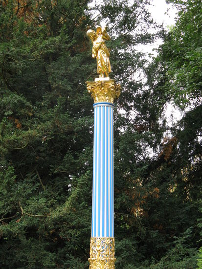 Auf den Weg zur Friedenskirche im 
Park Sanssouci