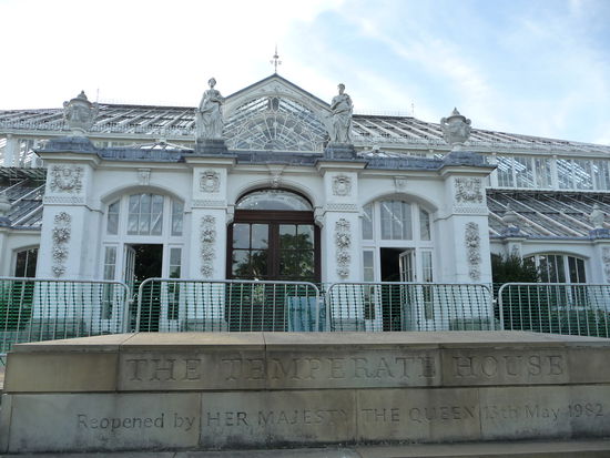 Das Temperate House ist das größte Gewächshaus in Kew Gardens