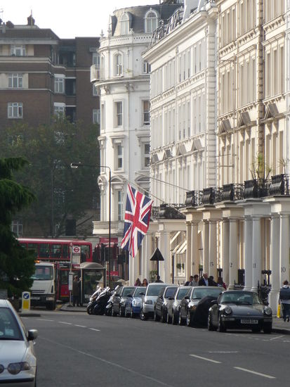 Seitenstraße in South Kensington