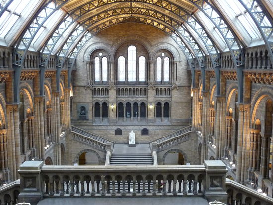 Blick in die Haupthalle