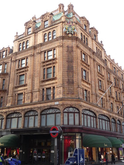 Harrods in der Bromton Road