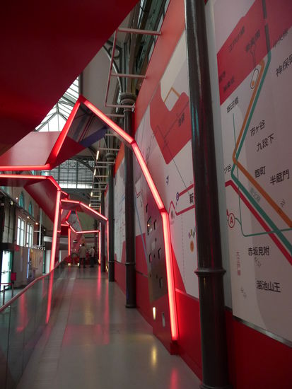 Eingang zum London Transport Museum