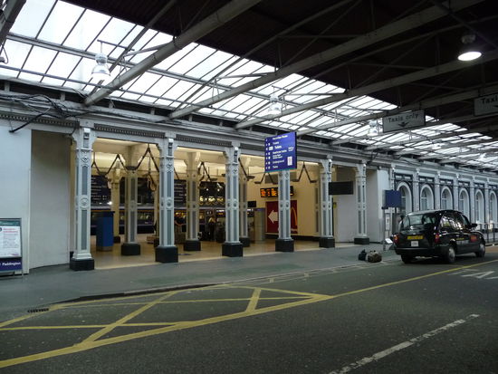Eingang Bahnhof Padington