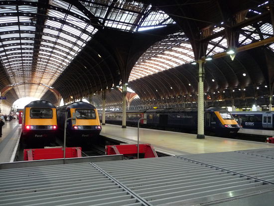 Züge der First Great Western in Padington