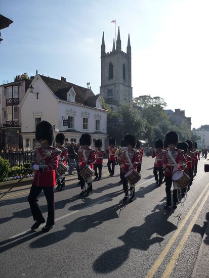 Wachablösung der Palastwache in Windsor