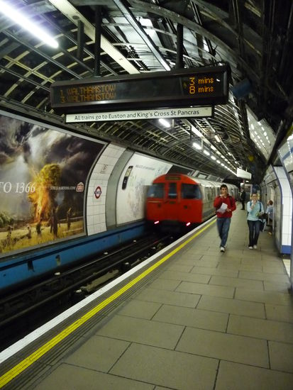 Der U Bahnhof Victoria Station ist der meistgenutzte in ganz London