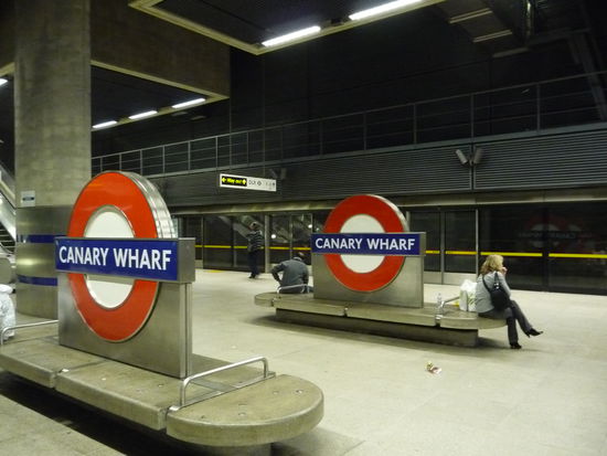 Bahnsteig der Jubilee Linie