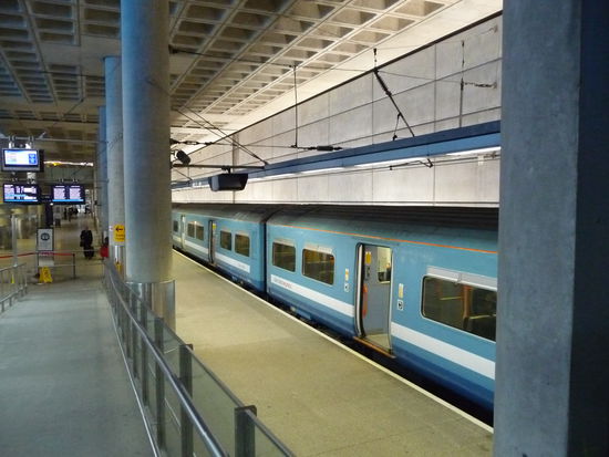 Stansted Express im Terminal