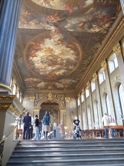 Prachtvolle Austattung im Royal Naval College