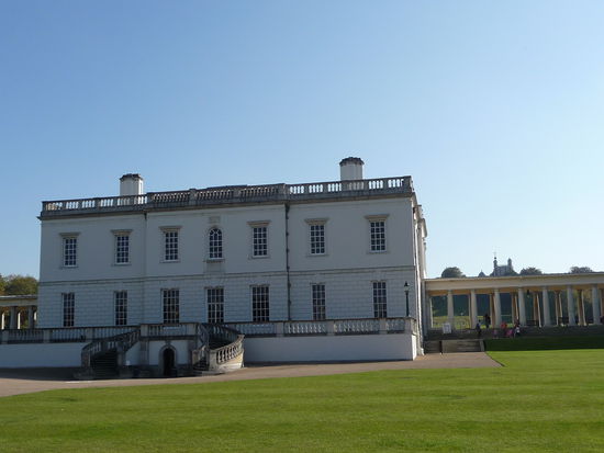 Queens House erbaut 1635.Nach der Nutzung als Hospital und als Marineakademie gehört es heute zum Marine Museum