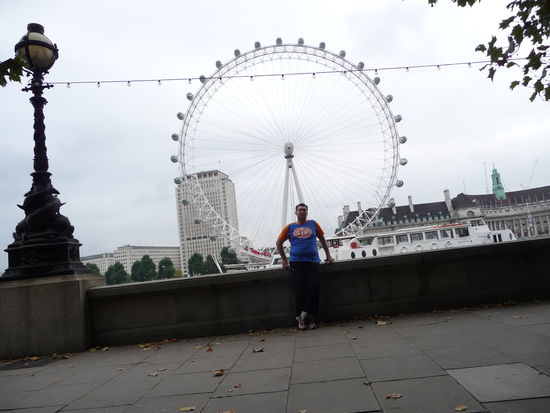Ich vor dem London Eye