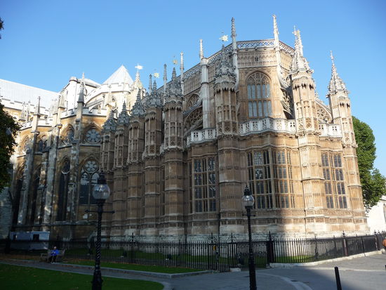 Westminster Abbey Rückseite